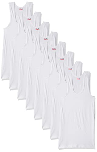 Rupa Jon Sleeveless Vest for Men, 100% Cotton Material, Round Neck, Pack of 9