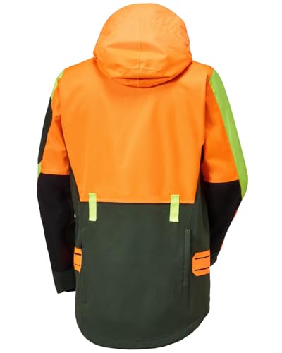 Parforce Jagdjacke Hatz-Watz Waterproof Signalorange/Oliv, L