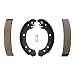 ACDelco 17801B Professional Bonded Rear Drum Brake Shoe Set