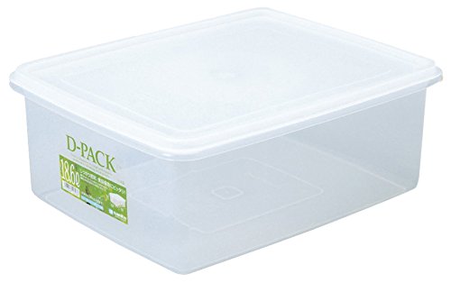 Amazon｜(ケース販売) 日本製 保存容器 Dパック D-12 18.6L ナチュラル