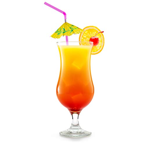 Prextex 200 pitillos cocktail paraguas flexibles de plástico miniatura 3
