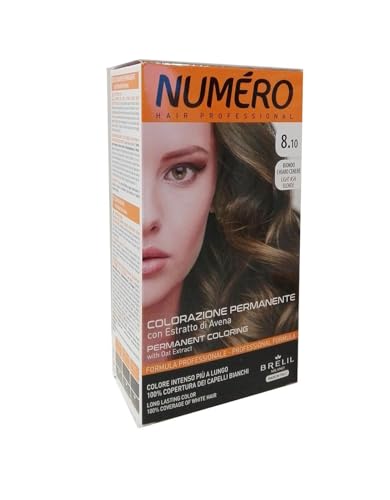 TINTA NUMERO BRELIL 8.10 RUBIO CLARO CENIZA