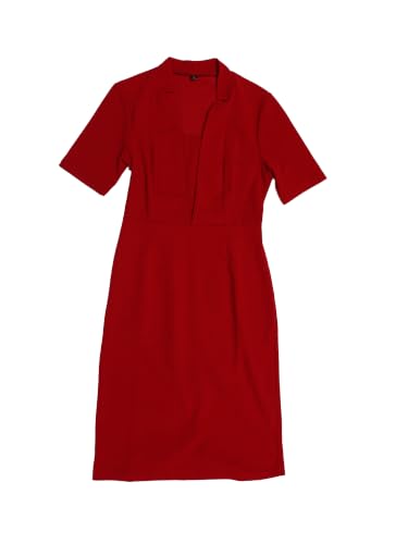 Image of Allegra K Work Dresses for Women's Short Sleeve Business Pencil Dress | Elegant Office Sheath Dress