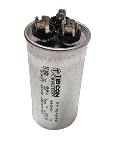 Image of M&M HARIS Mickko 45+6 MFD 440V Tibcon Capacitor for Air Conditioner (Split & Window Air Conditioners) 1 Ton & 1.5 Ton & 2 Ton Air Conditioner