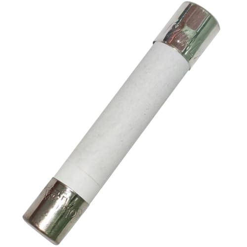 XFFCSEC 20 Amp Microwave Fuse 20A 250V Ceramic Slow-Blow 6x30mm [6-Pack] - Universal Replacement for GE WB27X10388 Kenmore Digital Countertop Microwave Ovens