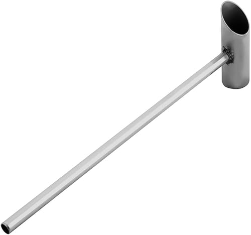 綿あめスプーン、ステンレス製シュガースプーン、安全なロングハンドル、綿あめ機械のスペアパーツ、31.5 X 8.5cm