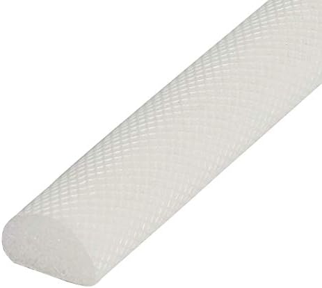 fowong Door Weather Stripping, Window Gap Blocker Window Seal Anti- Collision PU Weatherstrip Seal Strip, White