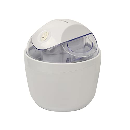 EMtronics Eismaschine EMIC1L für selbstgemachte gefrorene Desserts wie Frozen Joghurt, Sorbet und Gelato mit 1 Liter… – Bild 3