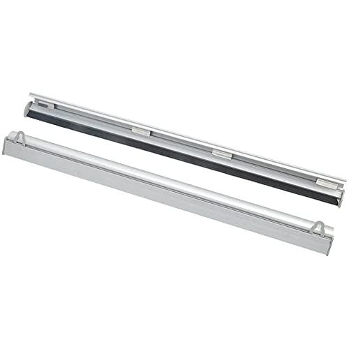 Greensen Aluminium Posterleiste, 100cm Klemmschiene, Plakathalter mit Klapprahmen, Posterclip für Wandmontage