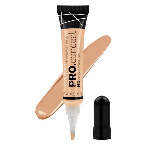 Image of L.A Girl- HD Pro Conceal -Bisque | Soft Brush Tip for Easy Application | Crease Resistant | Blendable and Buildable formula | Concealer Provides Natural Coverage | 8 G