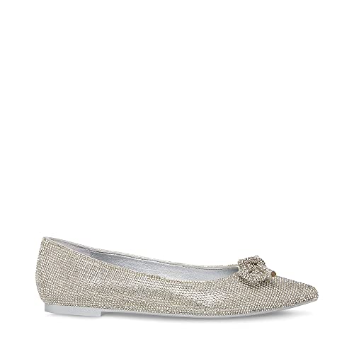 Steve Madden Elina Flat Rhinestone 9.5 M #TOP3