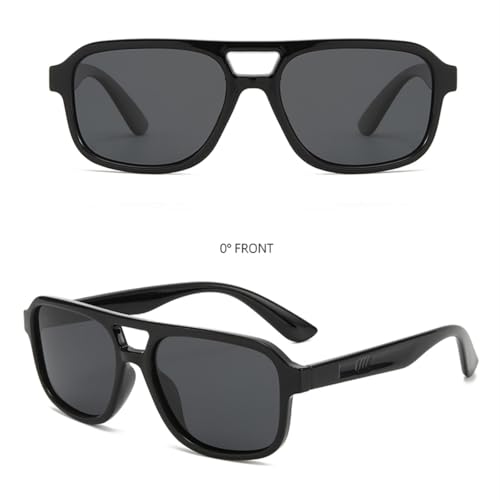 Lunettes de soleil double faisceau rétro pour vos plus beaux souvenirs - 3