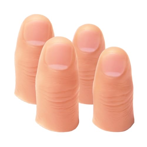 OUDQFCJ 4 Pcs Dedos Mágicos para Trucos de Magia, Dedos