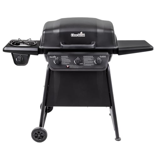 Char-Broil® Classic Series™ Convective 3-Burner with Side Burner Propane Gas Stainless Steel Grill - 463773817-P2