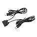 1.5M Un1versal Car CD Dual USB Interface Panel Extension Cable