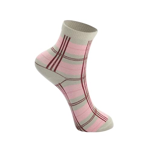 Image of Kids Girls Socks | Soft Cotton, Comfortable, Multicolor Printed Socks for Girls - Pack of 5 Pairs