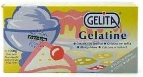 Gelita Gelatin Sheets – Silver Strength Leaf Sheets – For Cooking, Baking, Food – Case of 25 Boxes, Average 300-400 Sheet Count Per Box