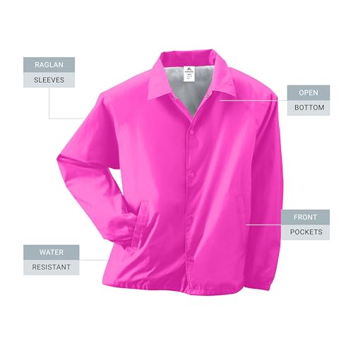 Image of Augusta Sportswear mens Nylon Coach's Jacket /Lined