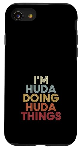 Huda Name Huda Personalized Name First Given �X�}�z�P�[�X iPhone SE (2020) / 7 / 8 �p