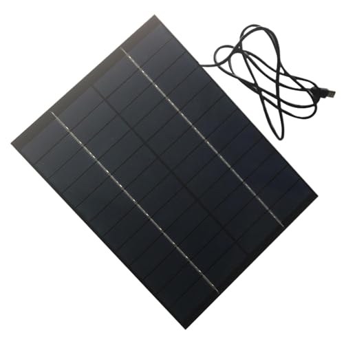 Placas solares de 24W para cámaras de seguridad en camping y autocaravanas