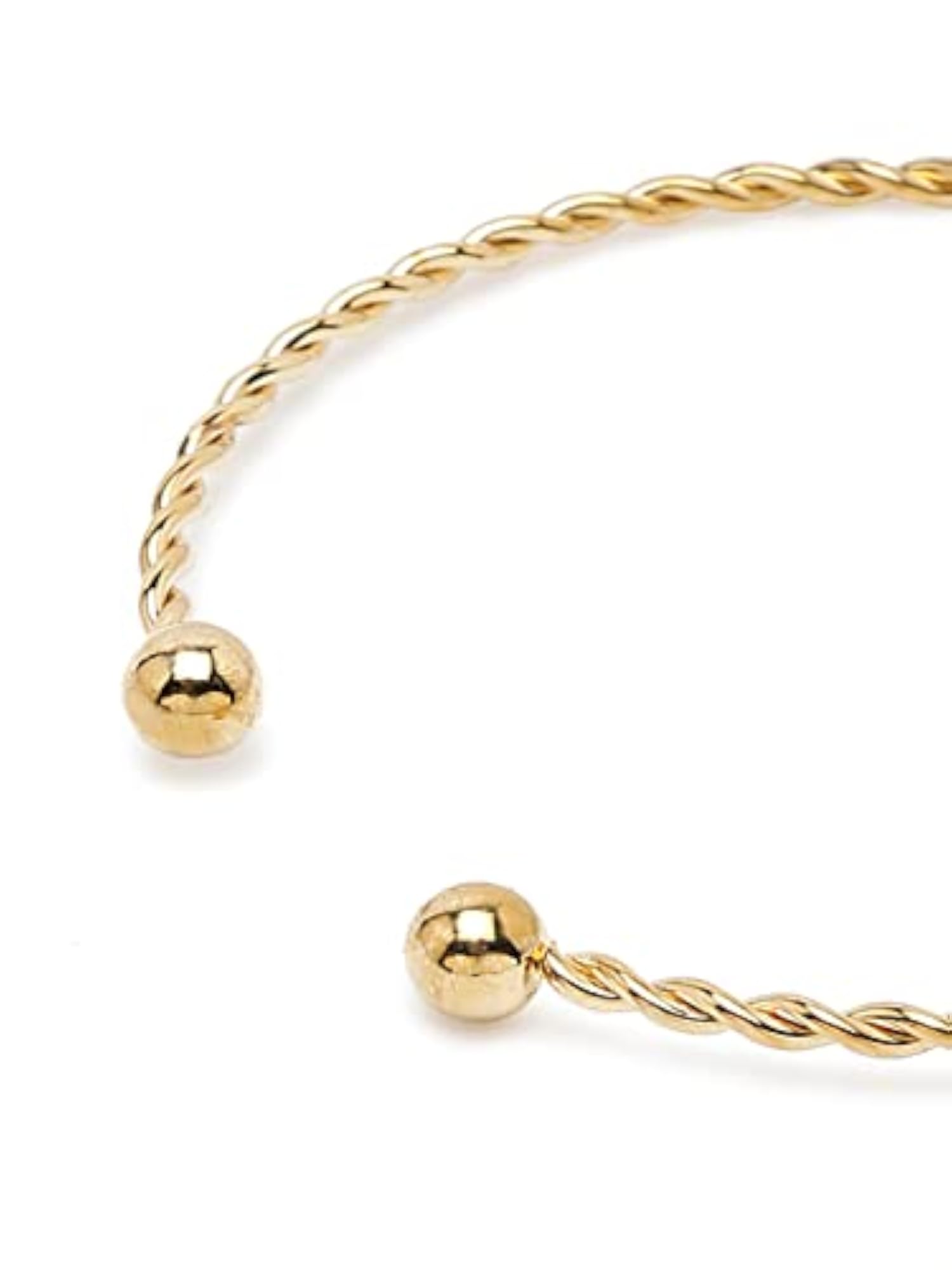 Plated Charm Bracelet Bangle for Women