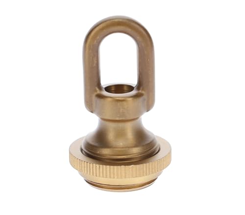 B&P Lamp® Cast Antique Brass Finish Screw Collar Ceiling Light