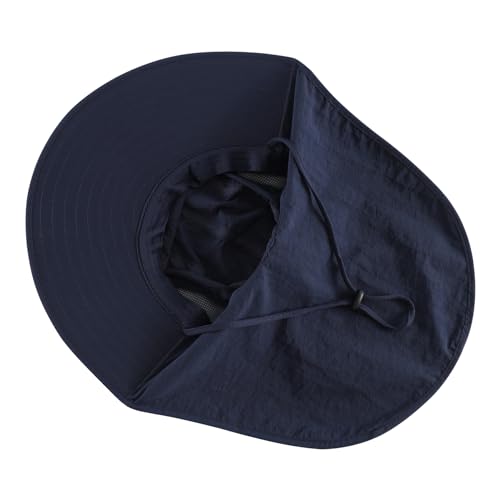 Sombrero de ala ancha con protección solar para hombre y mujer miniatura 6
