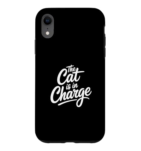 The Cat Is In Charge �X�}�z�P�[�X iPhone XR �p