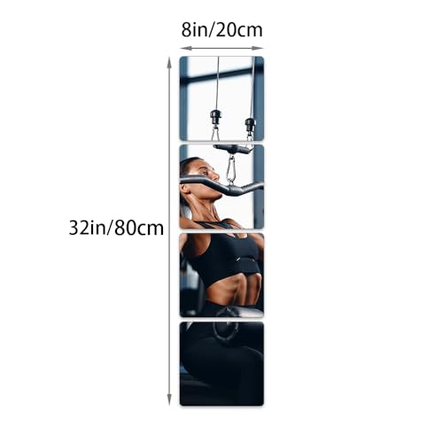 Unbreakable-MirrorAcrylic-Mirror-Sheet-shatterproof-MirrorAdhesive-Mirror-for-Wall-Door-Mirror-4Pcs-8-x-8