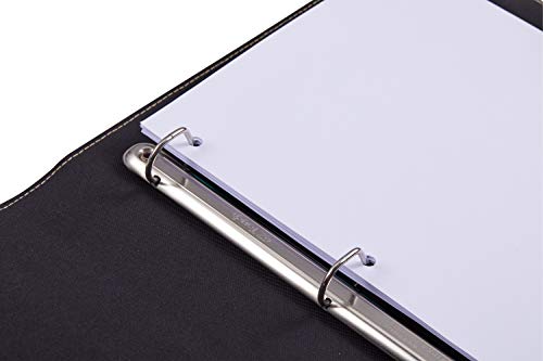 Its Academic Faux Leather Binder (92875), Black #TOP4