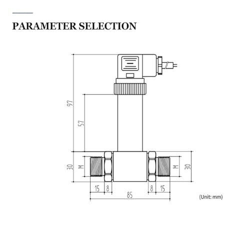 Transmetteur de pression différentielle 0-1Mpa pour le contrôle de fluides - 6