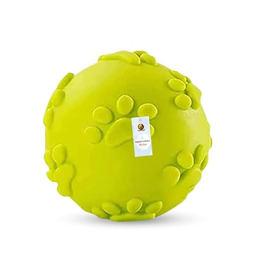 Foodie Puppies Latex Rubber Squeaky Dog Chew Ball Toy - (Claw Ball, Small) for Small to Medium Dogs & Puppies | Safe, Durable, Puppy Paw for Playing & Fetching Toy | Reduce Anxiety (Diameter: 6.5cm)