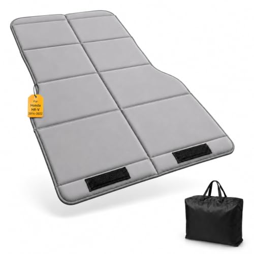 Image of Car Mattress for 2016-2022 Honda HR-V, Upgraded Non-Inflatable Thickened Foam SUV Car Camping Mattress, Foldable Trunk Sleeping Pad Car Bed Mattress for Road Trips Camping Travel