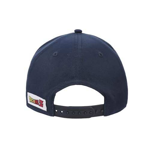 Image of Bioworld Dragon Ball Z Kanji Symbols Youth Navy Snapback Hat
