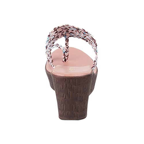 Image of Metro Women Wedge Heel Slip-on Sandal