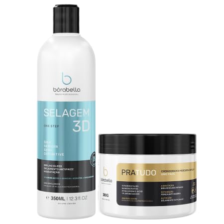 3D Hair Sealing Kit with Hair Mask – 12.3 fl oz + 10.6 oz