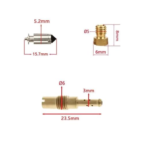 Kit refection carburateur TA 200 Phantom gicleur joint pointeau