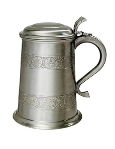 Wentworth Zinn – Mittelalter Antik Finish Zinn 1 Pint Bierkrug