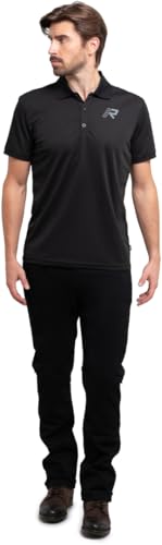 Rukka R-Team Polo Shirt, schwarz, XL