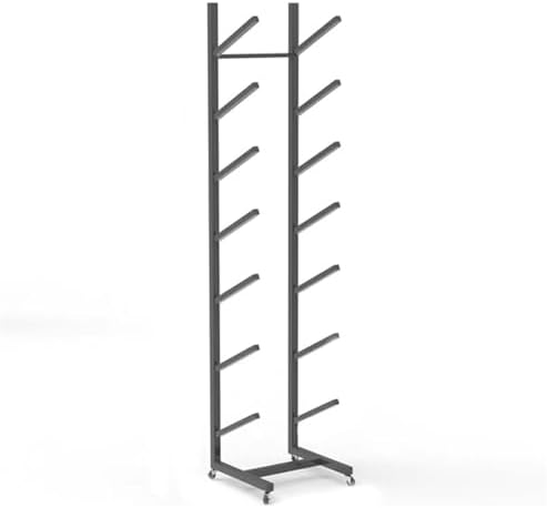 Freestanding Skateboard & Longboard Storage Rack - Space-Saving Floor Stand Organizer for Home Gym/Studio - Holds 10 Boards, Perfect for Corners & Display