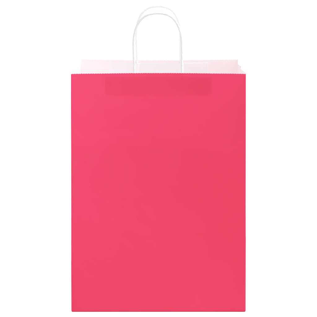 Bolsas de papel 250 piezas rosa 32 x 17 x 44 cm