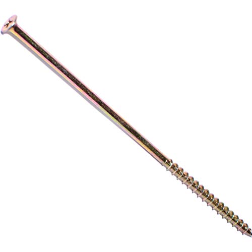 Hard-to-Find Fastener Tornillos para madera de acero de 6 pulgadas, pack de 32 piezas miniatura 1