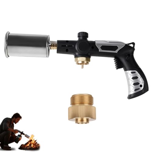 Potente Pistola De Propano Con Llama Ajustable, NuEVA Pistola Lanzallamas 2026, Kit Profesional De Soldadura Y Soplete Culinario, Encendedor Y Encendedor De Fogata Para Cocinar Al Aire Libre
