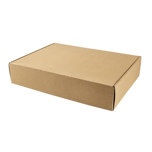 Image of Box Brother 3 Ply Brown Corrugated Packaging Flap Box Size: 13x9x2 Length 13 in Width 9 in Height 2 in Suitable E-commerce Shipping, Ideal as Home Shifting & Storage, Shipping (Pack of 20)