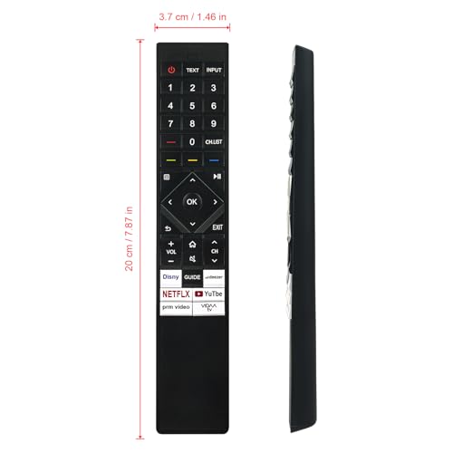 VINABTY ERF6N64H Replace Remote Control Fit for Hisense 55U8KQ 55A85K 65A85K 55U88KM 65U88KM 75U88KM 65UXKQ UHD 1080P Smart LED TV - Image 4