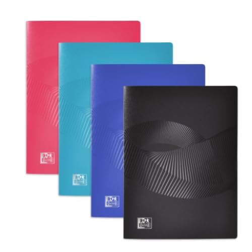 Lot de 8 Protège-documents Osmose A5, 40 vues, en polypro coloris assortis (4)