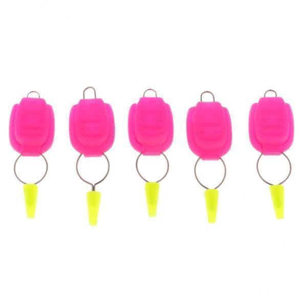 Merishopp 2x5x Reel Line Stopper Baitcasting Wire Buckle Holder Keeper Rose Red | Other Fishing Equipment | Fishing Equipment | Fishing-picture-4