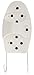 Eureka Wall Mounted Iron and Board Holder with Flexible Arm and Cord Hanger-White