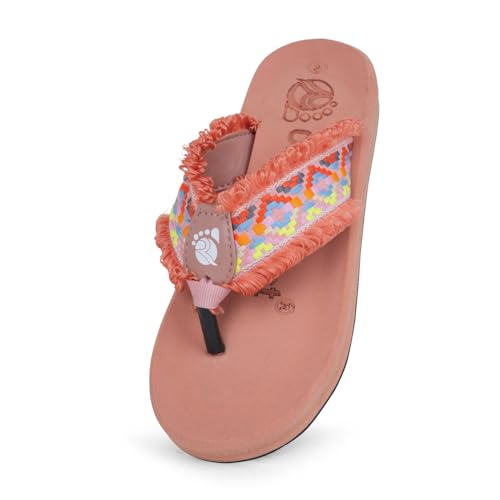 Image of Ortho + Rest Doctor Slippers for Women Orthopedic Flip Flop | with Fringed Strap Non Slip Lightweight Comfortable Flat Casual Stylish Dr Chappals and House Flip flops For Ladies and Girls