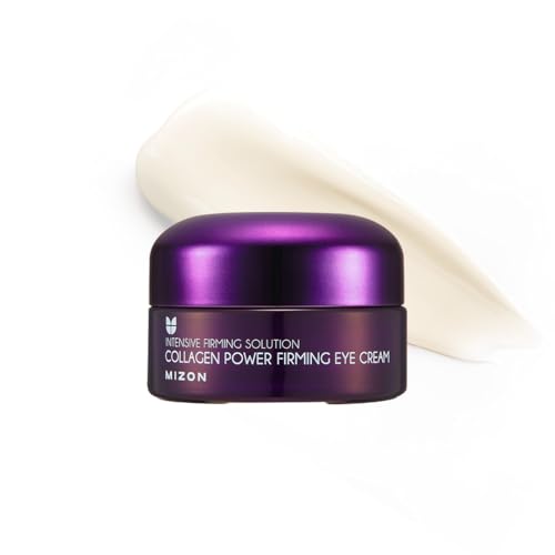 [Mizon] Crema Power Firming al collagene per il contorno occhi (25ml) Collagene marino, antirughe, Elastina Booster, Idratante, Acido Ialuronico (Collagen Power Firming Eye Cream)